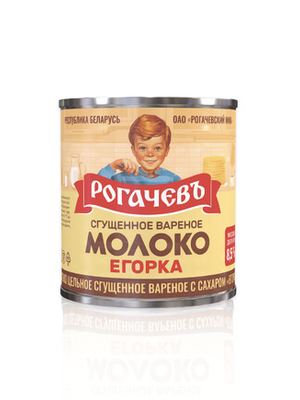 4810065007649 მოხარშული შედედებული რძე BOILED CONDENSED MILK EGORKA 360g*30 RG