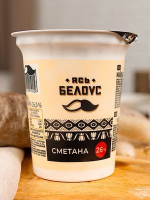 4810729019056 срок до 14.07 SOUR CREAM YAS 26% 350g*12