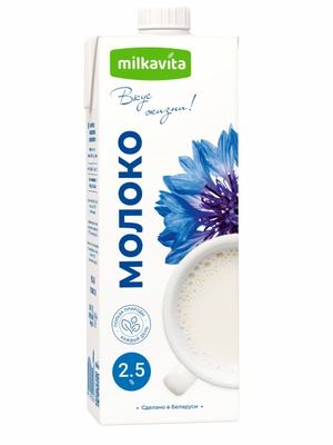 4811309012597 რძე  MILK 2.5% 1*12 Milkavita